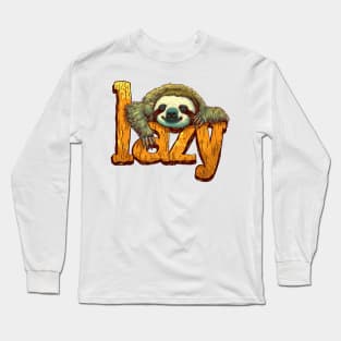 lazy Long Sleeve T-Shirt